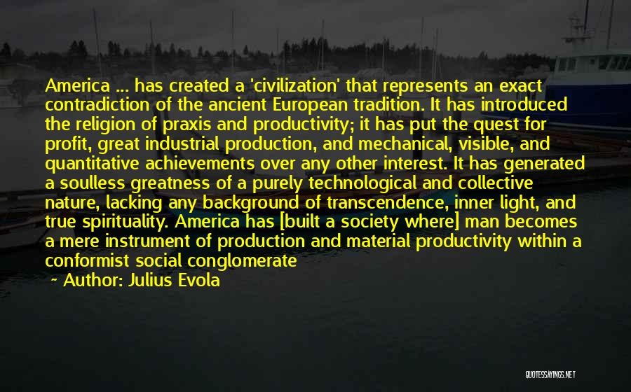 Nature Spirituality Quotes By Julius Evola