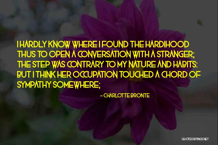 Nature Sympathy Quotes By Charlotte Bronte Nature Sympathy Quotes By Charlotte Bronte