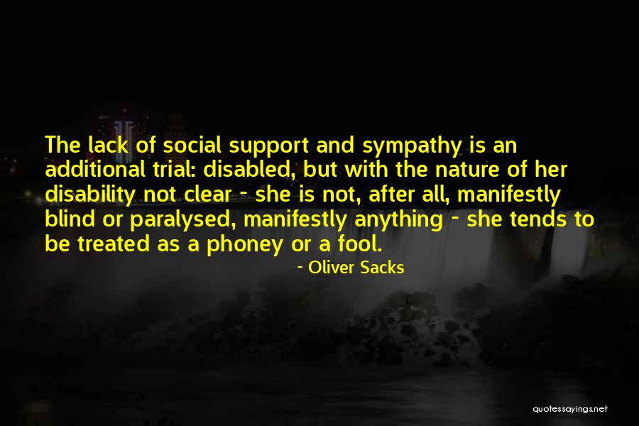 Nature Sympathy Quotes By Oliver Sacks Nature Sympathy Quotes By Oliver Sacks