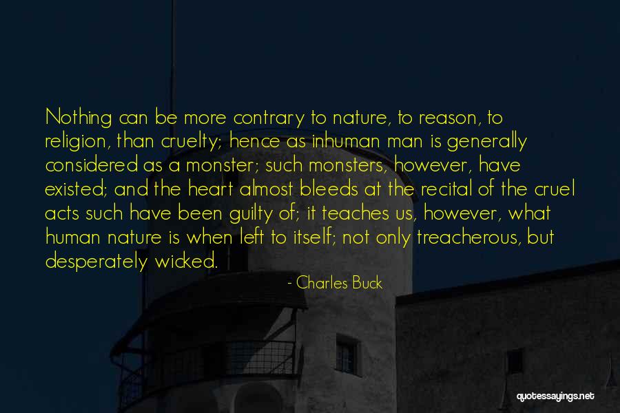 Nature Teaches Us Quotes By Charles Buck Nature Teaches Us Quotes By Charles Buck