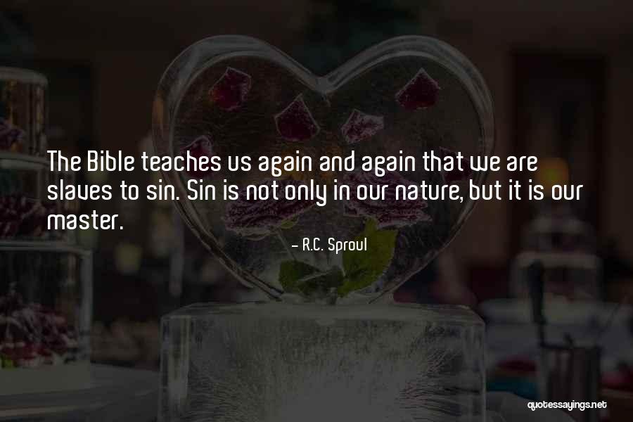 Nature Teaches Us Quotes By R.C. Sproul