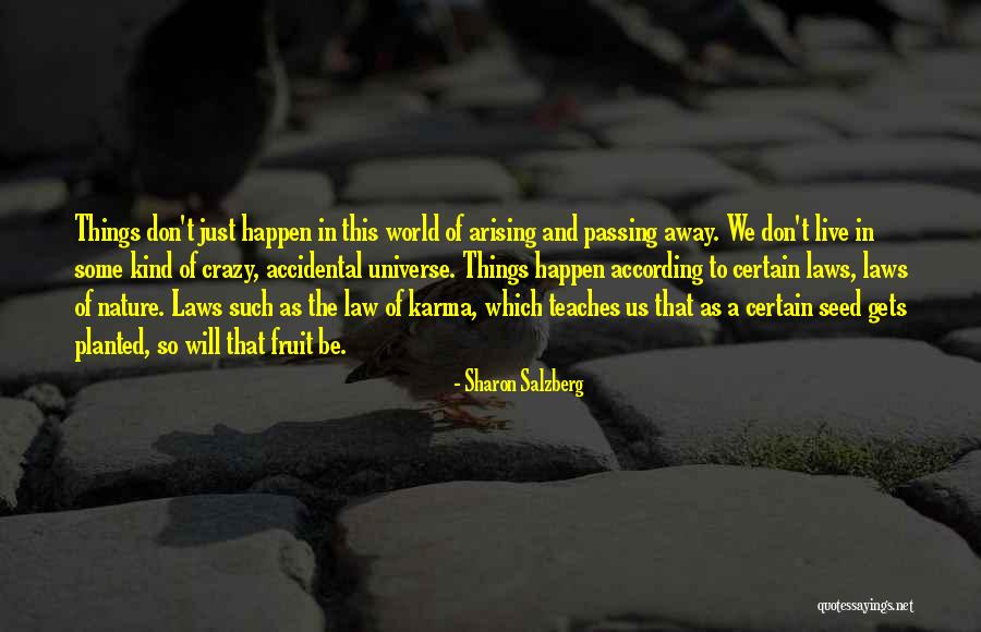 Nature Teaches Us Quotes By Sharon Salzberg Nature Teaches Us Quotes By Sharon Salzberg