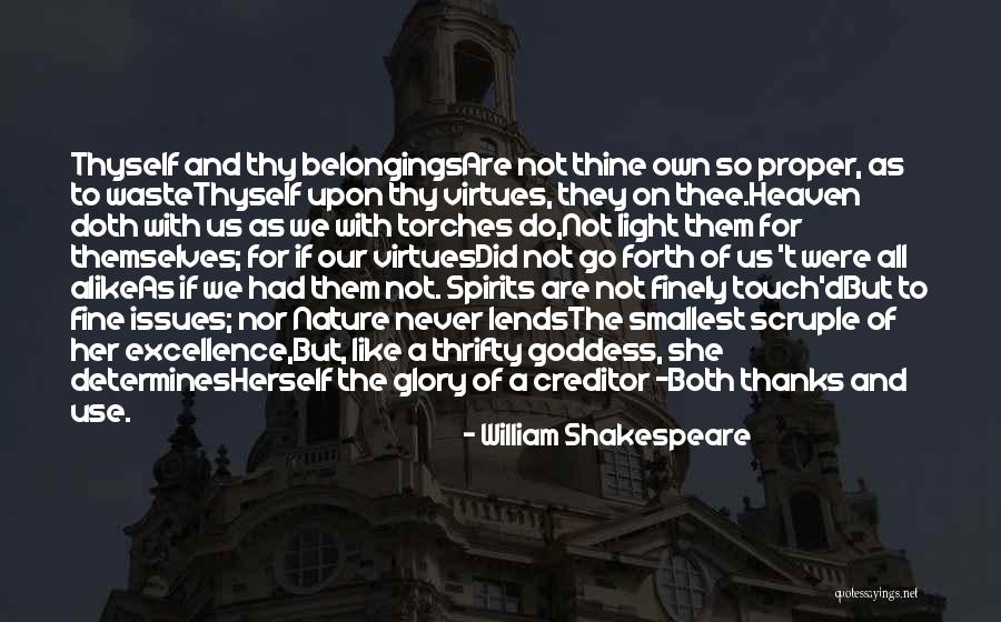Nature Touch Quotes By William Shakespeare Nature Touch Quotes By William Shakespeare