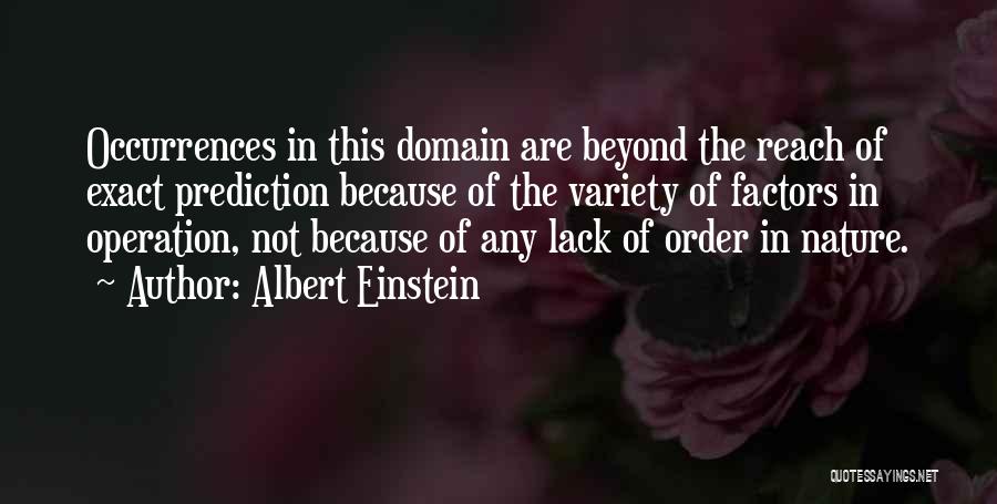Nature Variety Quotes By Albert Einstein