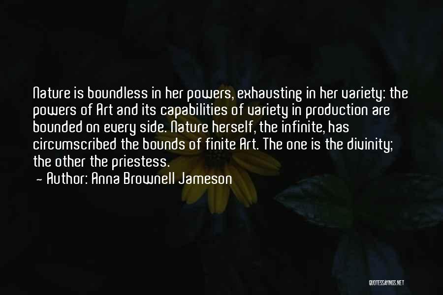 Nature Variety Quotes By Anna Brownell Jameson
