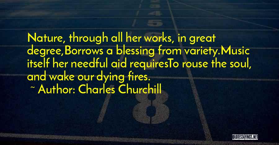Nature Variety Quotes By Charles Churchill