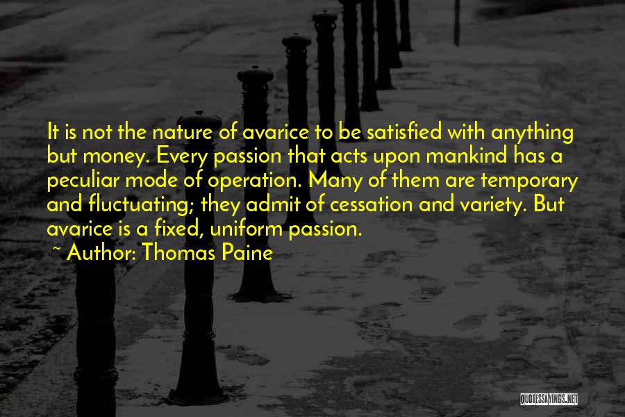 Nature Variety Quotes By Thomas Paine