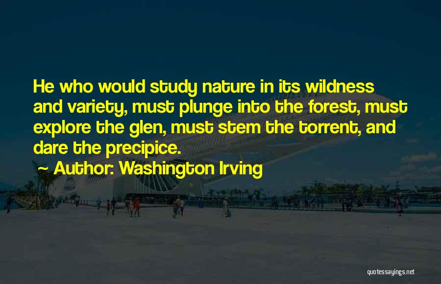 Nature Variety Quotes By Washington Irving
