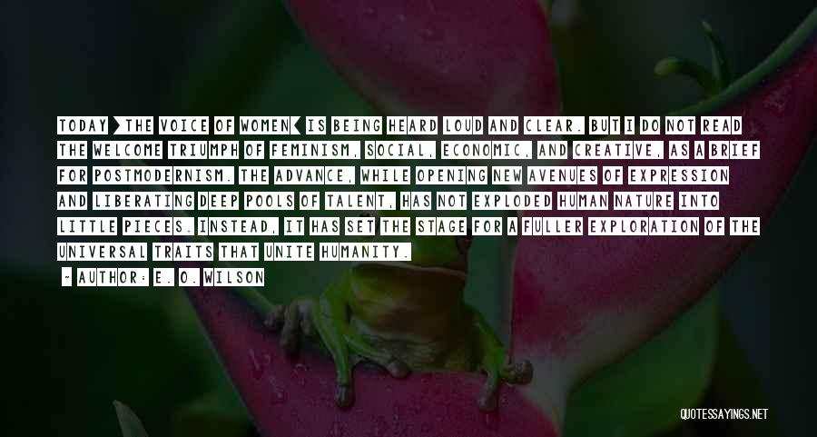 Nature Vs Human Quotes By E. O. Wilson