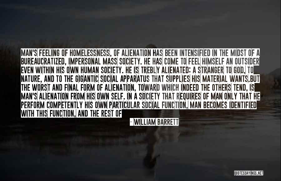 Nature Vs Man Quotes By William Barrett Nature Vs Man Quotes By William Barrett