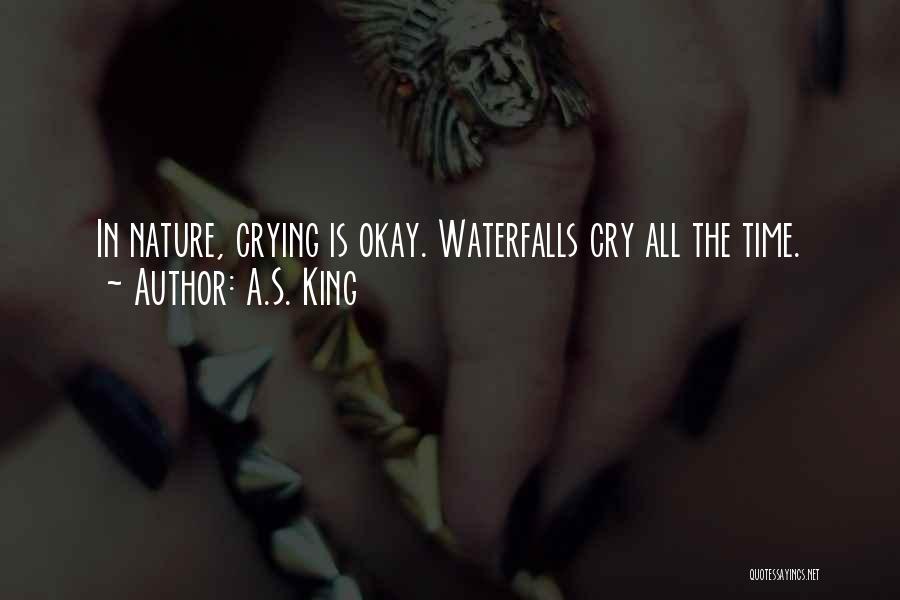 Nature Waterfalls Quotes By A.S. King