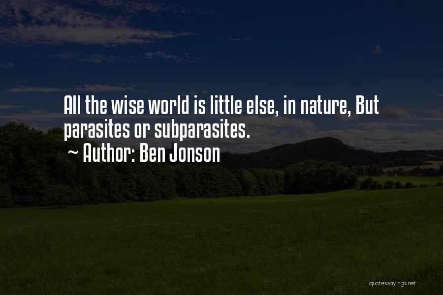 Nature Wise Quotes By Ben Jonson