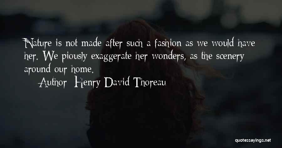 Nature Wonders Quotes By Henry David Thoreau