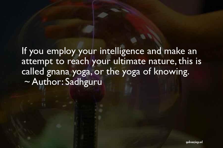 Nature Yoga Quotes By Sadhguru