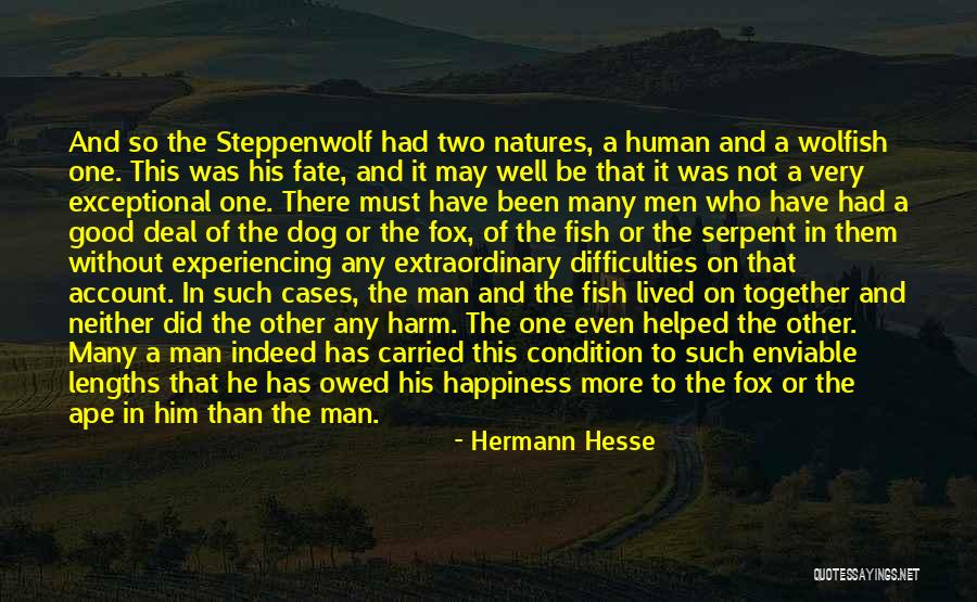 Natures Animals Quotes By Hermann Hesse