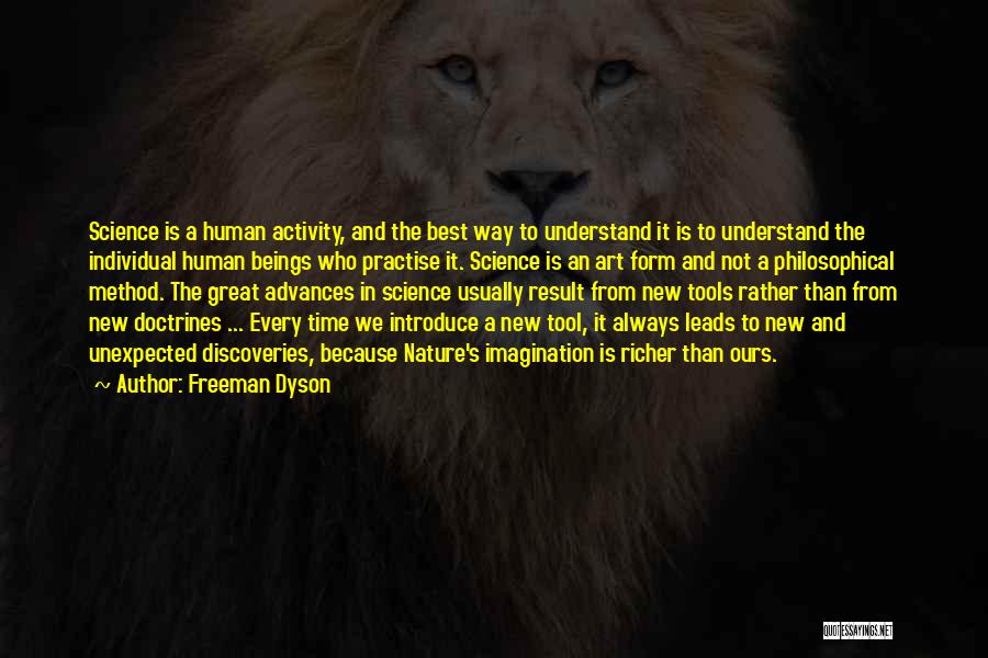 Nature's Art Quotes By Freeman Dyson