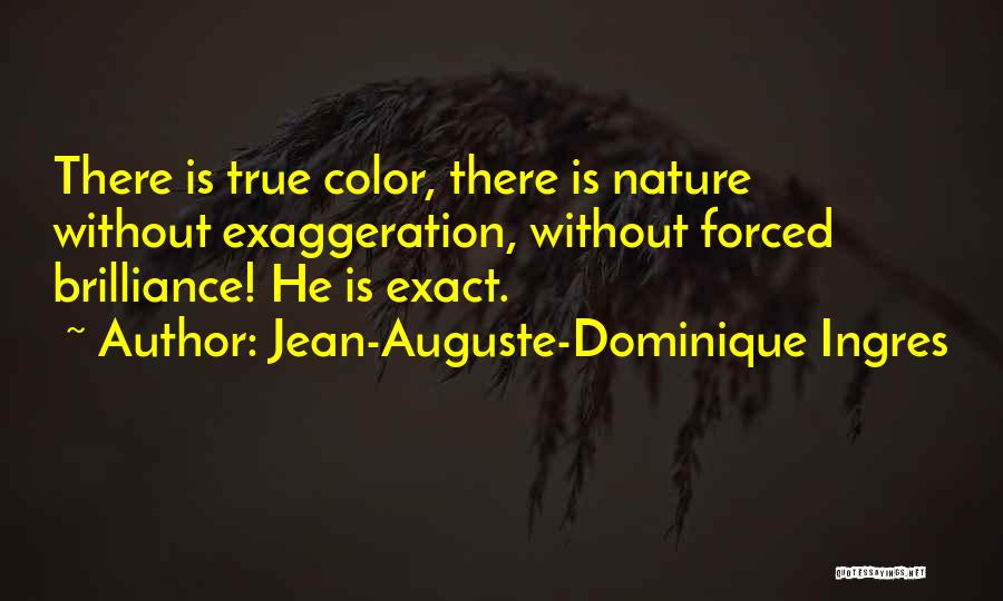 Nature's Colors Quotes By Jean-Auguste-Dominique Ingres