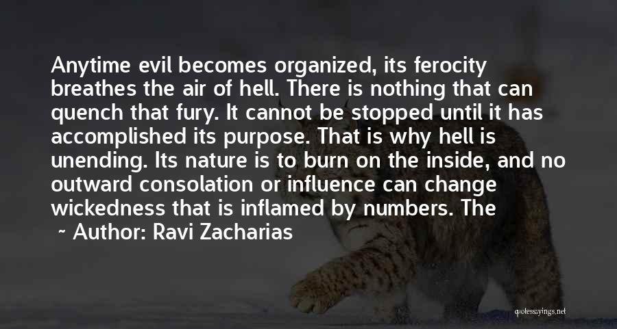 Nature's Fury Quotes By Ravi Zacharias