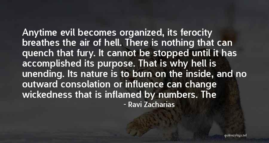 Nature's Fury Quotes By Ravi Zacharias