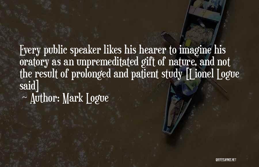 Nature's Gift Quotes By Mark Logue