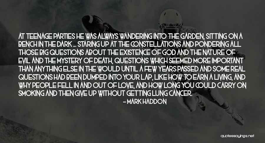 Nature's Lap Quotes By Mark Haddon Nature's Lap Quotes By Mark Haddon