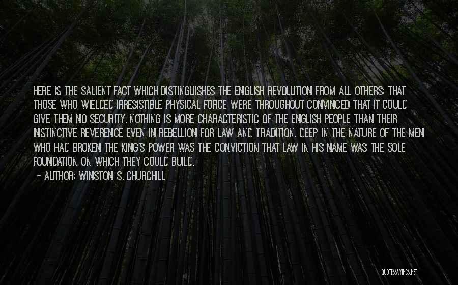 Nature's Law Quotes By Winston S. Churchill