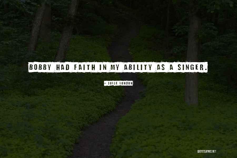 Natures One Baby Quotes By Julie London