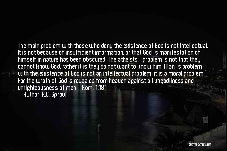 Nature's Wrath Quotes By R.C. Sproul