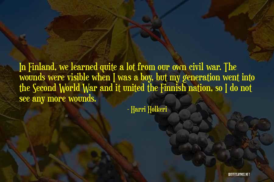 Naudu Kurss Quotes By Harri Holkeri Naudu Kurss Quotes By Harri Holkeri