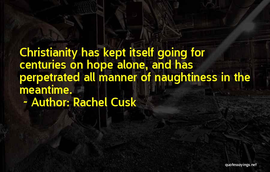 Naughtiness Quotes By Rachel Cusk