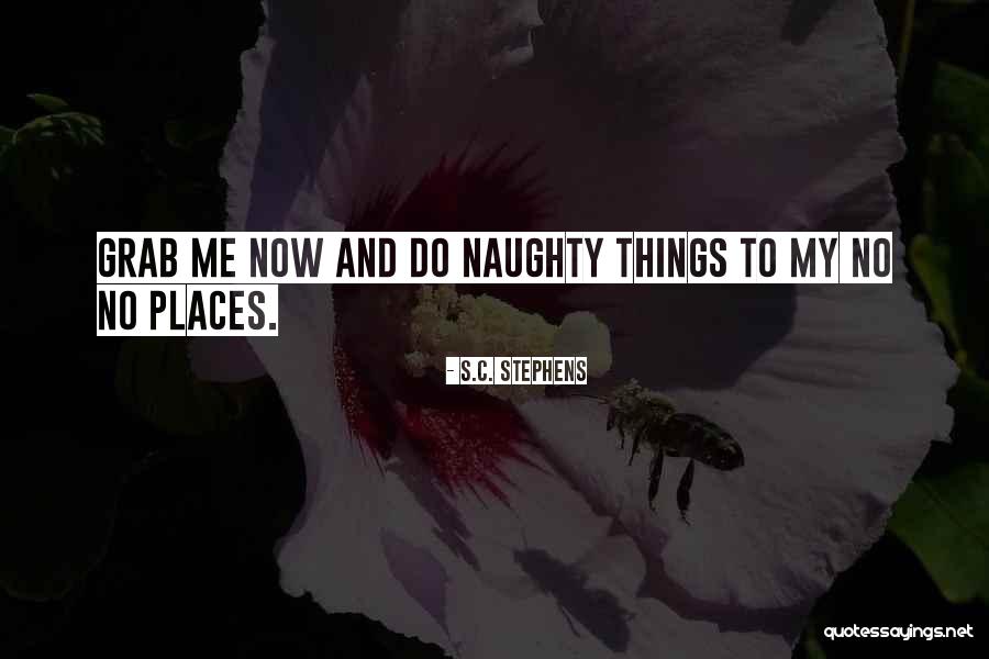 Naughty Me Quotes By S.C. Stephens