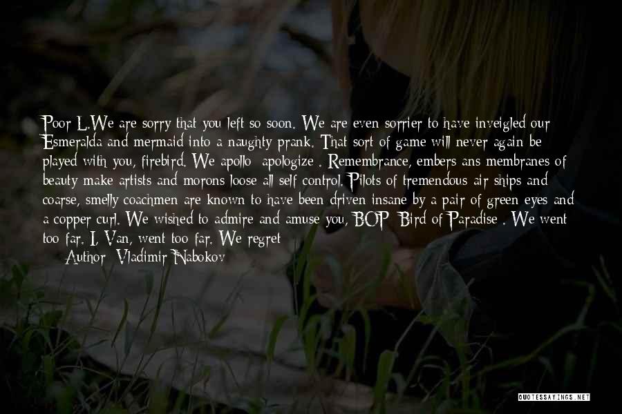 Naughty Self Quotes By Vladimir Nabokov
