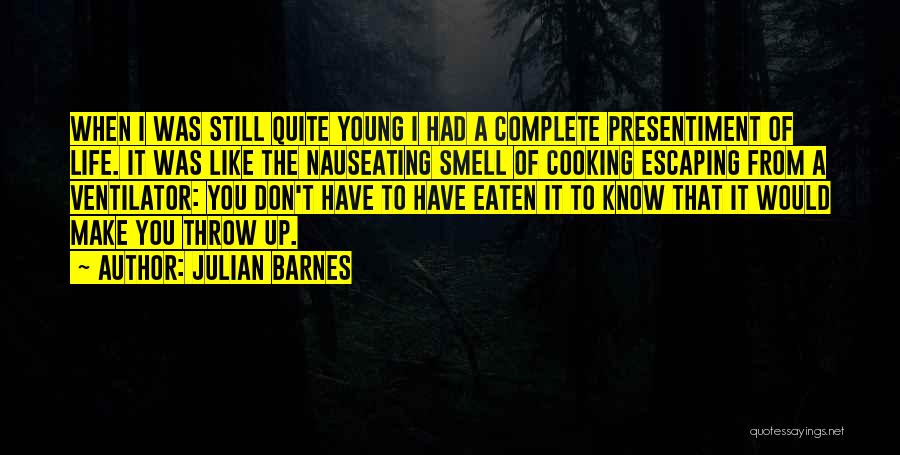 Nauseating Quotes By Julian Barnes