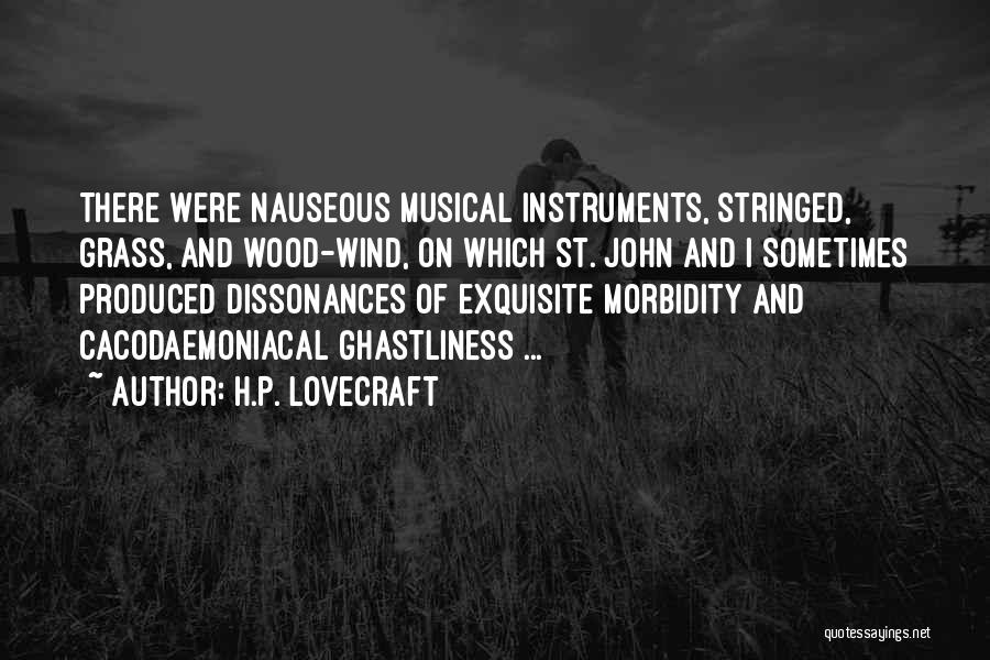 Nauseous Quotes By H.P. Lovecraft