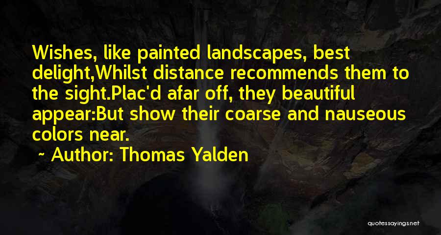 Nauseous Quotes By Thomas Yalden