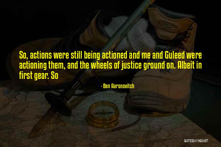 Nautiyal Gaming Quotes By Ben Aaronovitch Nautiyal Gaming Quotes By Ben Aaronovitch