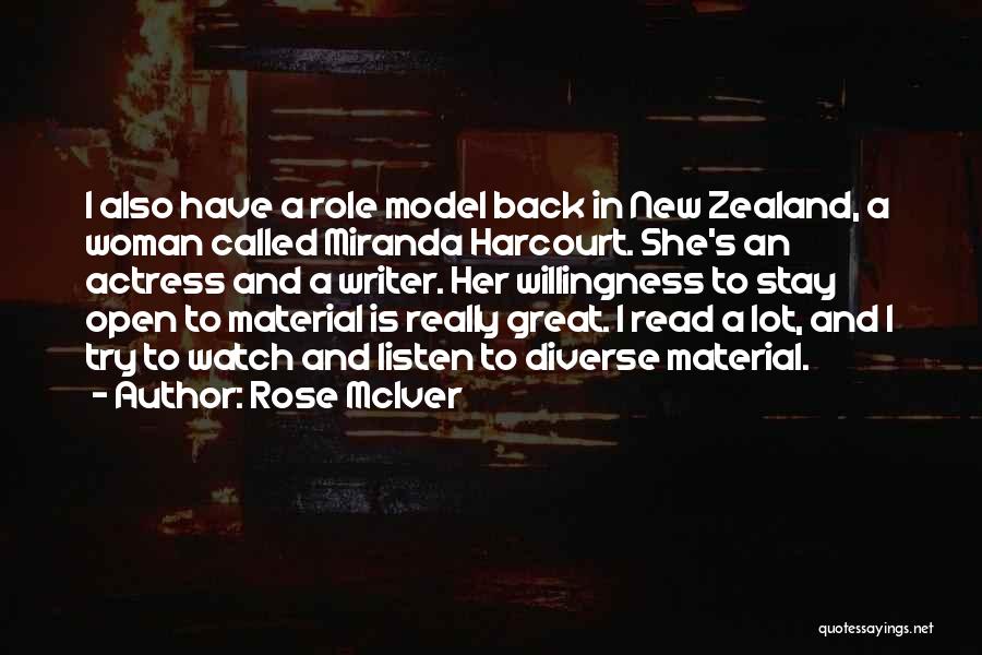 Navacoleod Quotes By Rose McIver