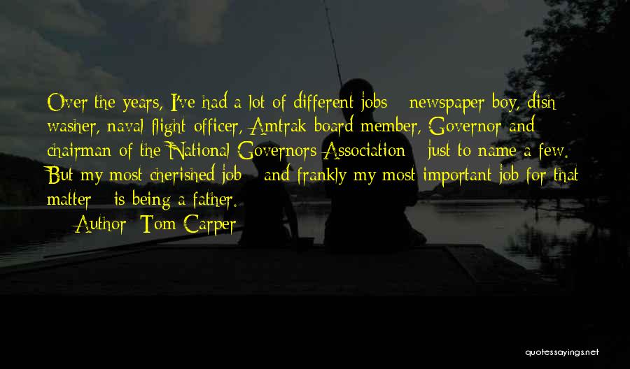 Naval Officer Quotes By Tom Carper
