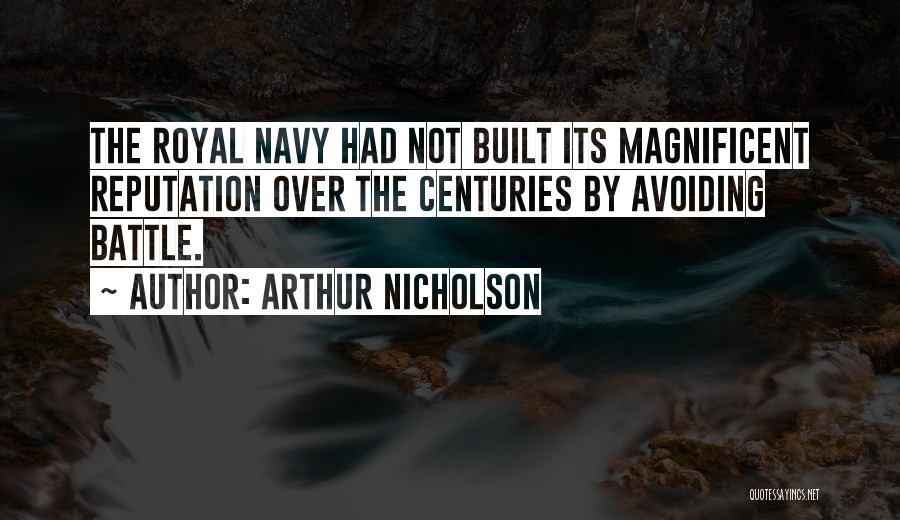 Naval Quotes By Arthur Nicholson