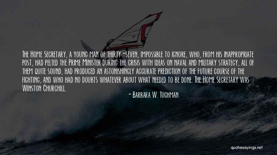 Naval Quotes By Barbara W. Tuchman