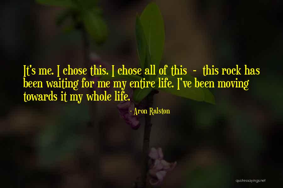 Navaris Felt Quotes By Aron Ralston Navaris Felt Quotes By Aron Ralston