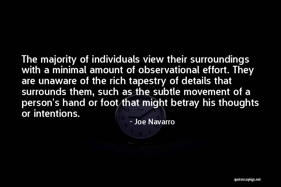 Navarro Quotes By Joe Navarro