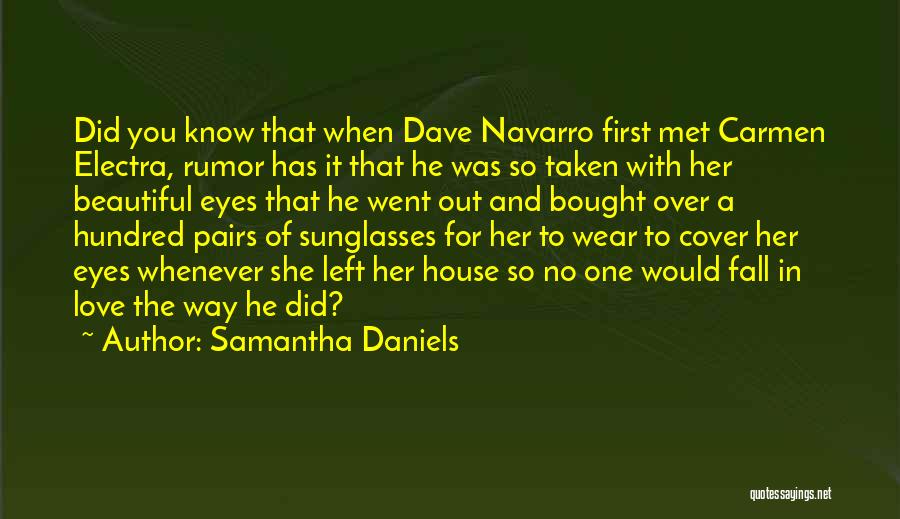 Navarro Quotes By Samantha Daniels