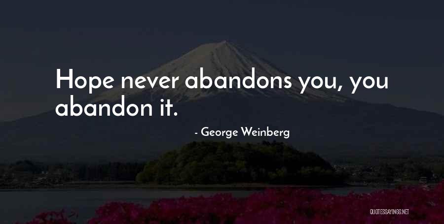 Navedo V Quotes By George Weinberg Navedo V Quotes By George Weinberg