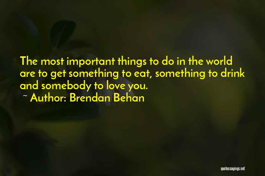 Naviance Family Connection Quotes By Brendan Behan