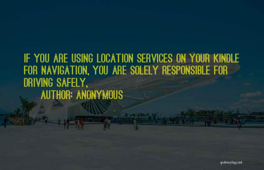 Navigation Quotes By Anonymous