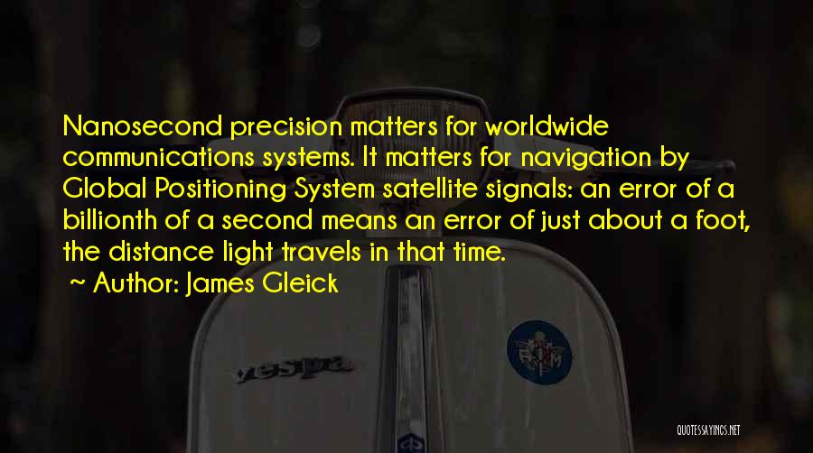 Navigation Quotes By James Gleick