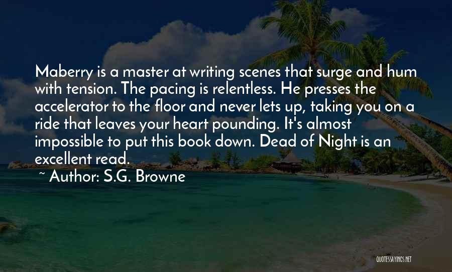 Navy Cpo Quotes By S.G. Browne