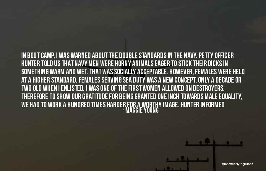 Navy Enlisted Quotes By Maggie Young