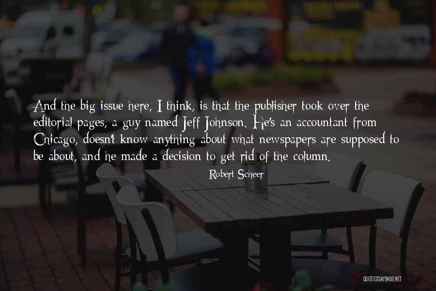 Navy Good Luck Quotes By Robert Scheer Navy Good Luck Quotes By Robert Scheer